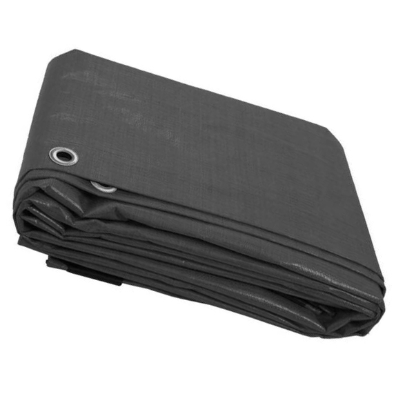 200 GSM Heavy Duty Waterproof Reinforced Tarpaulin Cover + 4 Tarp Clips