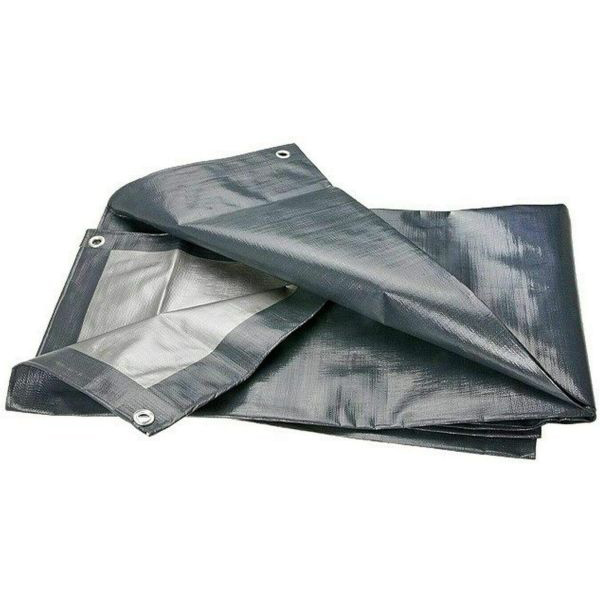 Heavy Duty Tarpaulin 200gsm Waterproof Furniture Caravan Cover Sheet UV