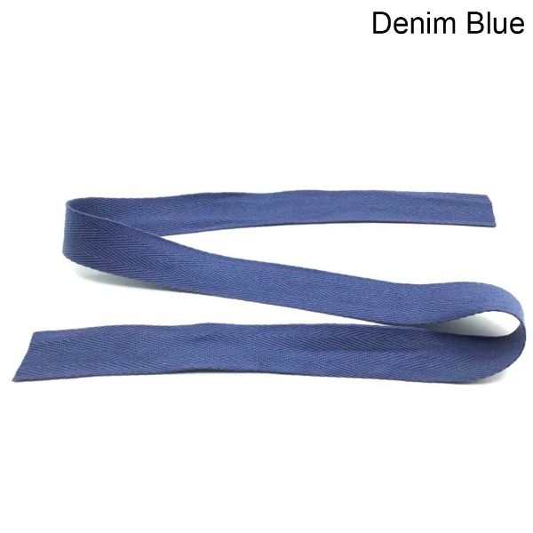 Herringbone 3m Acrylic Twill Sew Cotton Blend Webbing Strap Tape 