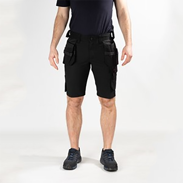 HH Oxford Construction Black Shorts