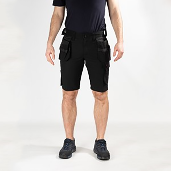 HH Oxford Construction Black Shorts