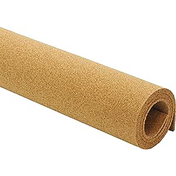 High Density Cork Underlay Sheet Natural - 4mm Thick