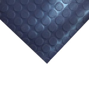 High-Strength Vinyl Floor PVC Mat, Circular stud pattern  