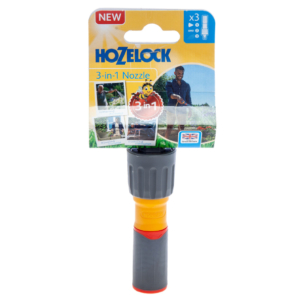 Hozelock 100-100-224 - 3 in 1 Nozzle