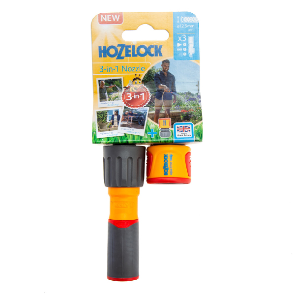 Hozelock 100-100-226 - 3 in 1 Nozzle and AquaStop