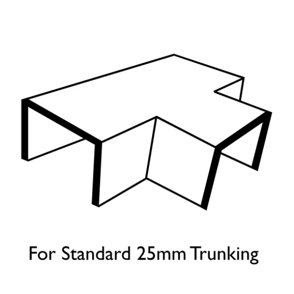 I Meter Electrical Cable Trunking PVC Wire Conduit Plastic Cover - Mini Trunk