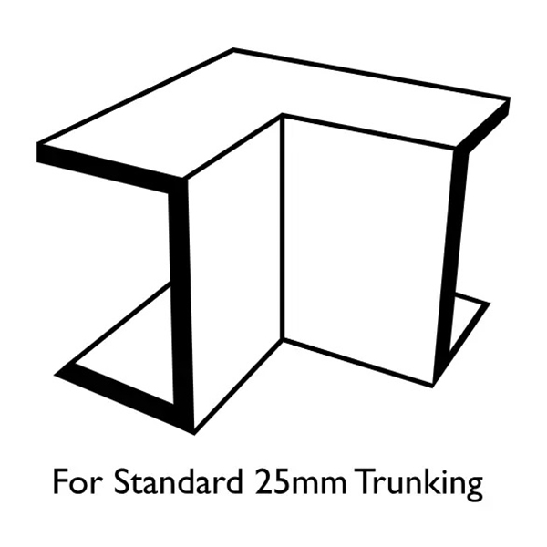 I Meter Electrical Cable Trunking PVC Wire Conduit Plastic Cover - Mini Trunk