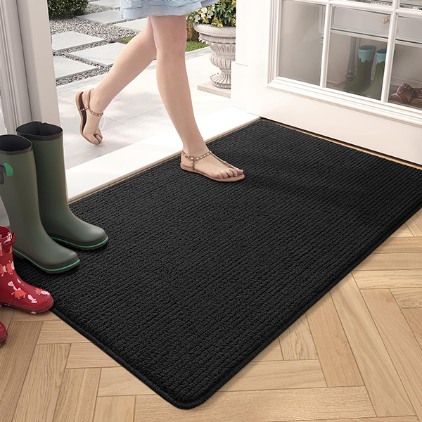 Indoor Door Mat Washable Doormat Indoor Dirt Trapper Non-slip