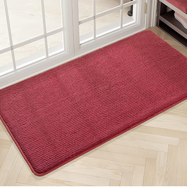 Indoor Door Mat Washable Doormat Indoor Dirt Trapper Non-slip