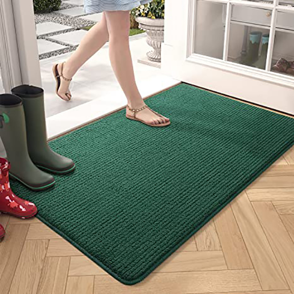 Indoor Door Mat Washable Doormat Indoor Dirt Trapper Non-slip