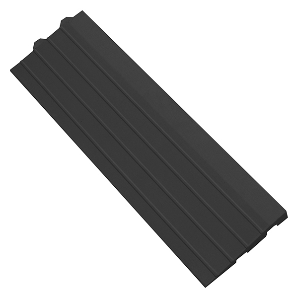 Heavy-Duty Interlocking Anti Fatigue Black & Yellow Tiles