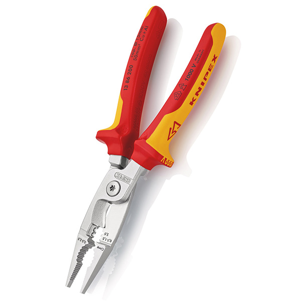 200mm Pliers for Electrical Installation VDE 1000V 