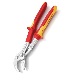 250mm Cobra Hightech Water Pump Pliers VDE 1000V 