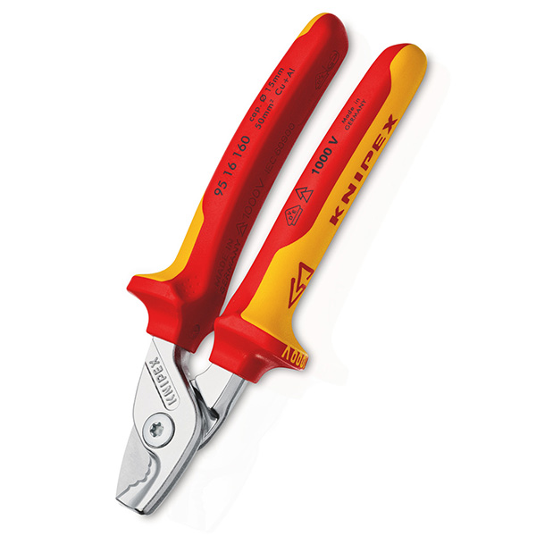 Knipex StepCut Small, Light and Strong Cable Shears VDE 1000V 160mm