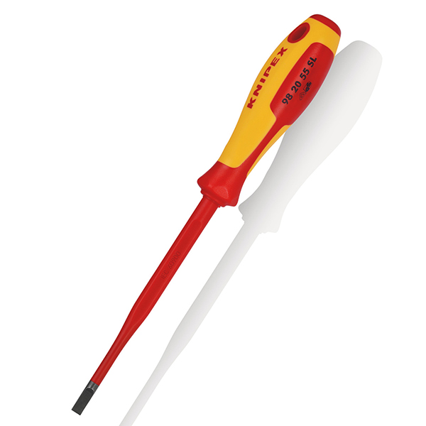 5.5mm x 232mm VDE Slim Slotted Screwdriver 1000V 