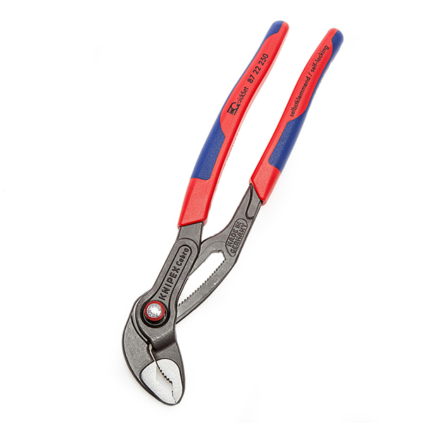 Knipex Cobra Quickset Hand-Friendly Gripping Water Pump Pliers