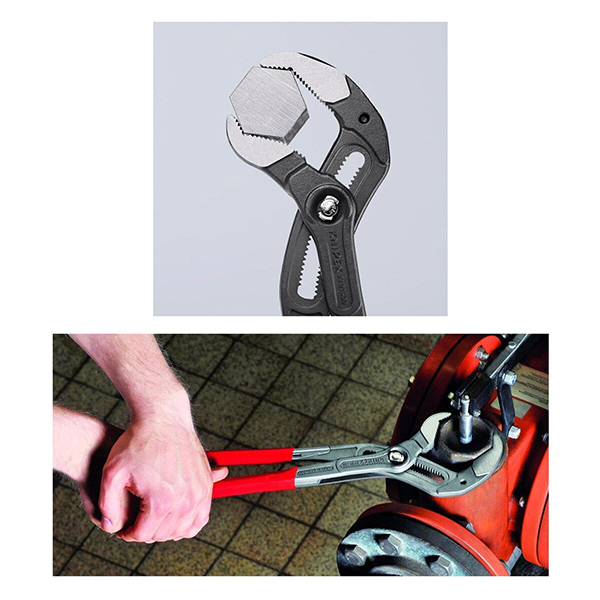 Multi Stage Oil-Hardened Knipex Water Pump Pliers / Wrench 400mm