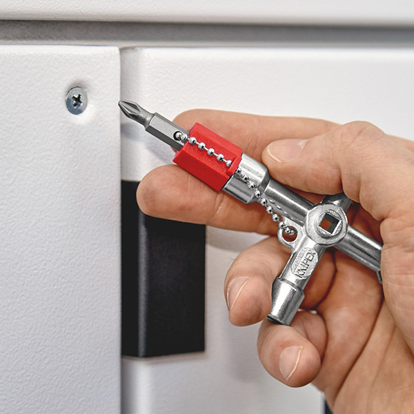 Zinc Die-Casted Knipex Control Cabinet Key for all Standard Cabinets and Shut Off Systems