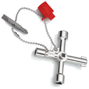 Zinc Die-Casted Knipex Control Cabinet Key for all Standard Cabinets and Shut Off Systems