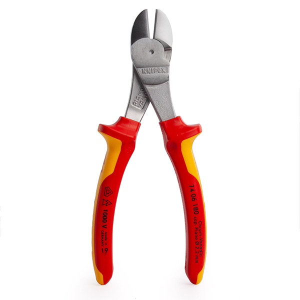 Heavy-Duty Steel Knipex High Leverage Diagonal Cutters VDE 1000V