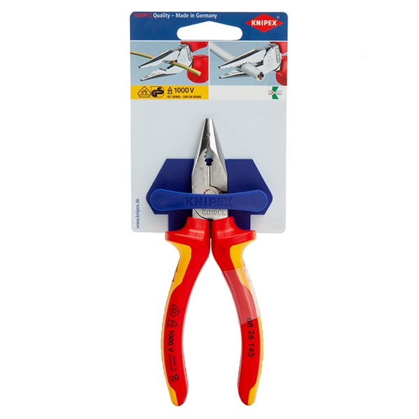 Knipex Needle-Nose High-Leverage Joint Combination Pliers VDE 1000V