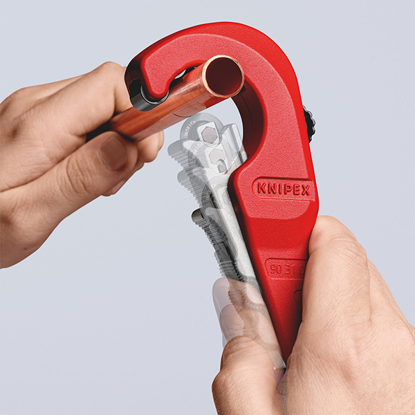 Light and Durable Knipex TubiX Pipe Cutter 6 - 35mm