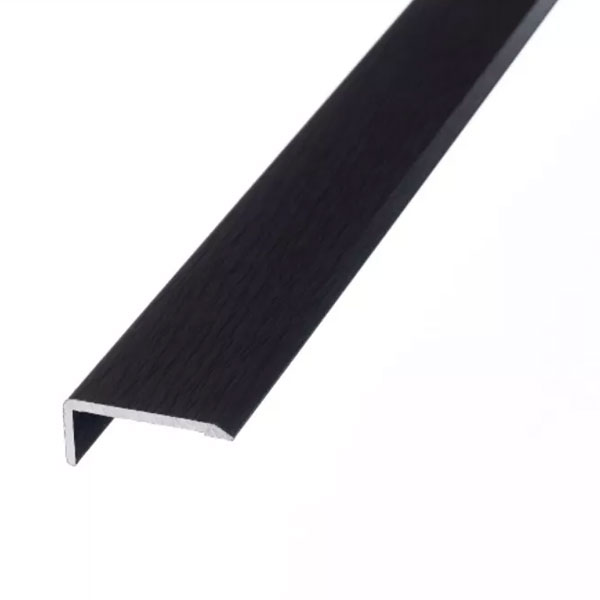 25mm L or Edge Nosing Door Bars Profile Edge Stick Down Strip For Wood & Tile Flooring