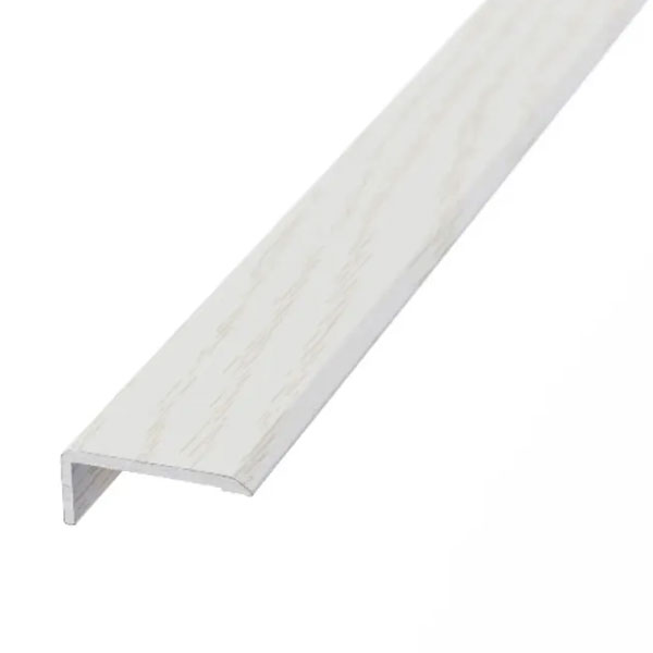 25mm L or Edge Nosing Door Bars Profile Edge Stick Down Strip For Wood & Tile Flooring