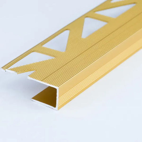 Laminate Floor Edge 8mm Aluminium Profile Trims Threshold Door Stops For Flooring