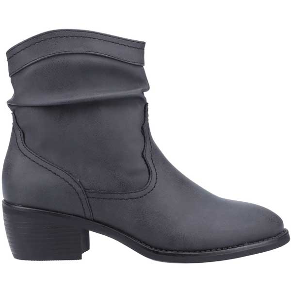 Lightweight TPR Heeled Sole Adele Boot