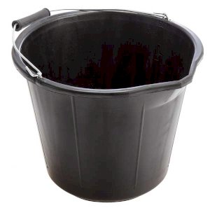 Lynwood BU201 Black Builders Bucket (15 Litres)