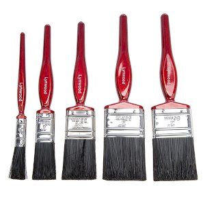 Lynwood Redline for General Use Paint Brush Set (Pack of 5)