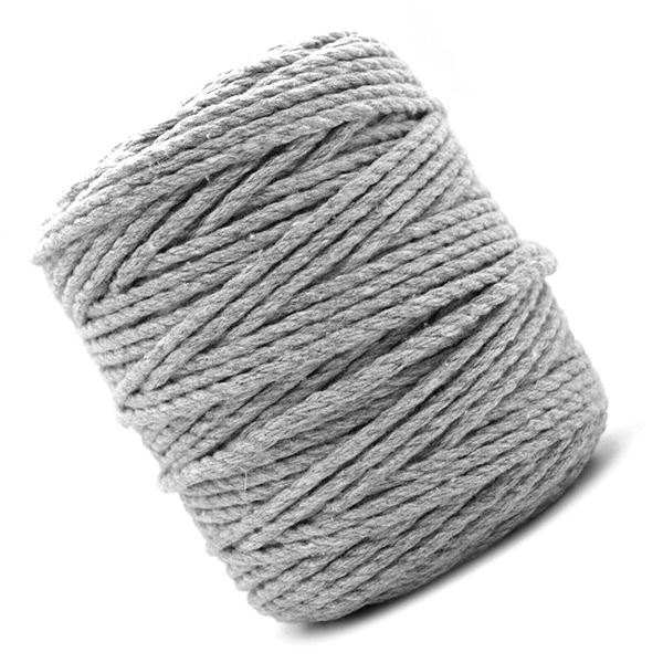 Premium 3 Strand Twisted Cotton Macrame Cord Rope Cotton Twine String