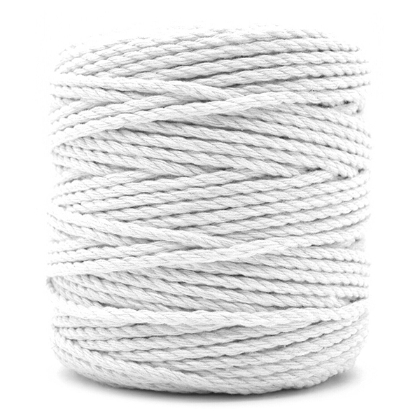 Premium 3 Strand Twisted Cotton Macrame Cord Rope Cotton Twine String