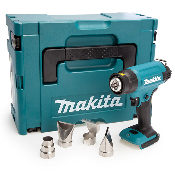 Makita Tool-Less Nozzle Change Heat Gun in MakPac Case Body Only