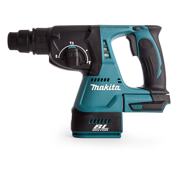 Makita Rotation Hammering, Hammering Only & Rotation Only LXT Brushless Hammer Drill 