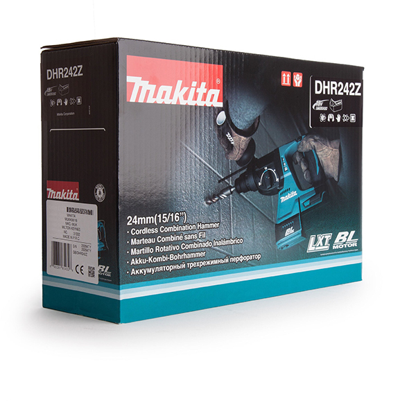 Makita Rotation Hammering, Hammering Only & Rotation Only LXT Brushless Hammer Drill 