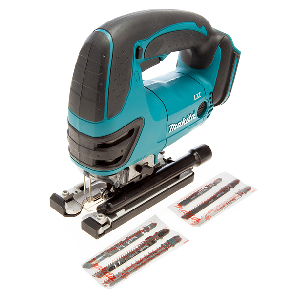 Makita Ergonomic Rubberized Handle Pendulum Jigsaw with 12 Blades 