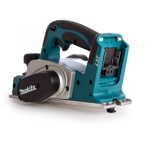 Makita Adjustable Depth Planer with Dual-Sided Controls and Dust Extraction Planer