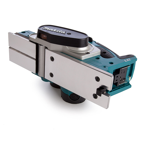 Makita Adjustable Depth Planer with Dual-Sided Controls and Dust Extraction Planer