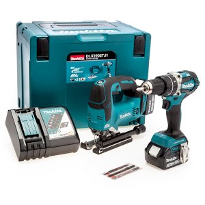 Ergonomic Soft Grip Handle Makita LXT Brushless Combo Kit in MakPac Case