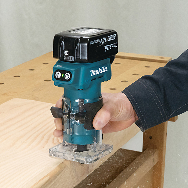 Makita Brushless Maintenance-Free and Long-Life Motor Router/Trimmer