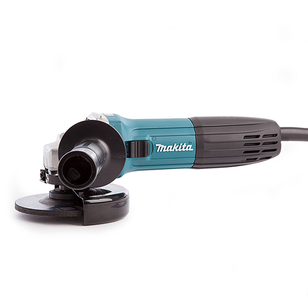 Makita Angle Grinder with Grinder & Disc Lock Nut Wrench