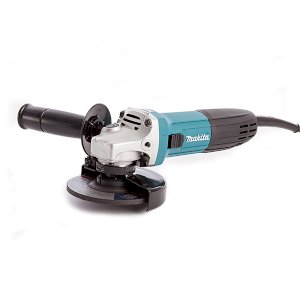 Makita Angle Grinder with Grinder & Disc Lock Nut Wrench