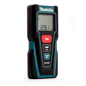 Makita Pocket-Sized Laser Measure Accurate Indoor Measuring up to 30 Metres with Versatile Modes