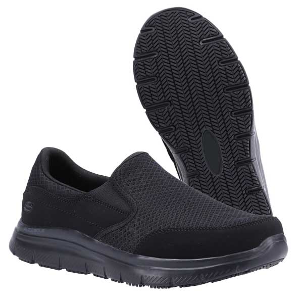 McAllen Slip Resistant Wide Sporty Mesh Shoe