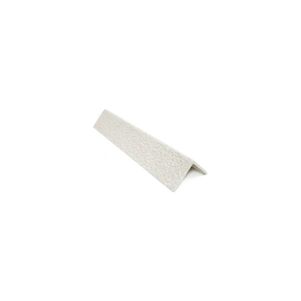 Stair Nosing Cover 55mm x 55mm Anti-Slip - White Medium Grit