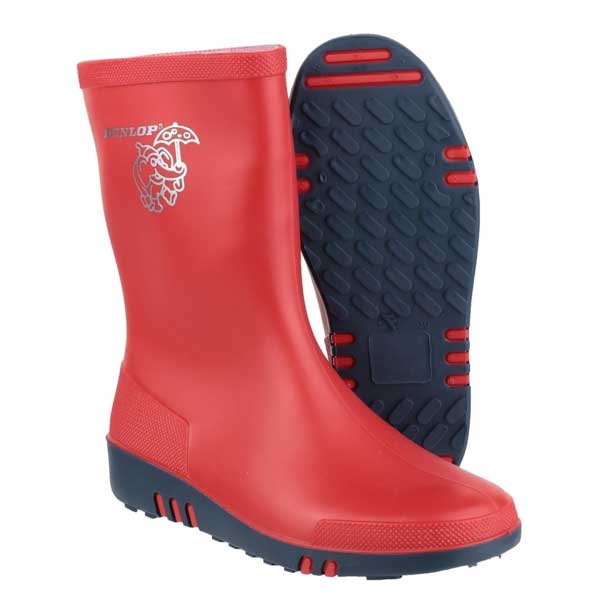 Mini Elephant Wellington Red Boot 