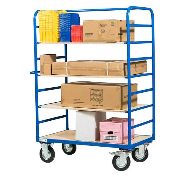 Mobile Shelf Trolley For Warehouse & Factory