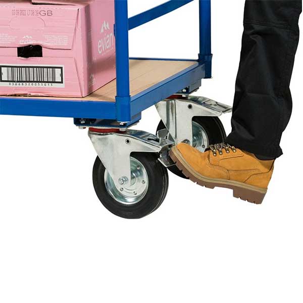 Mobile Shelf Trolley For Warehouse & Factory